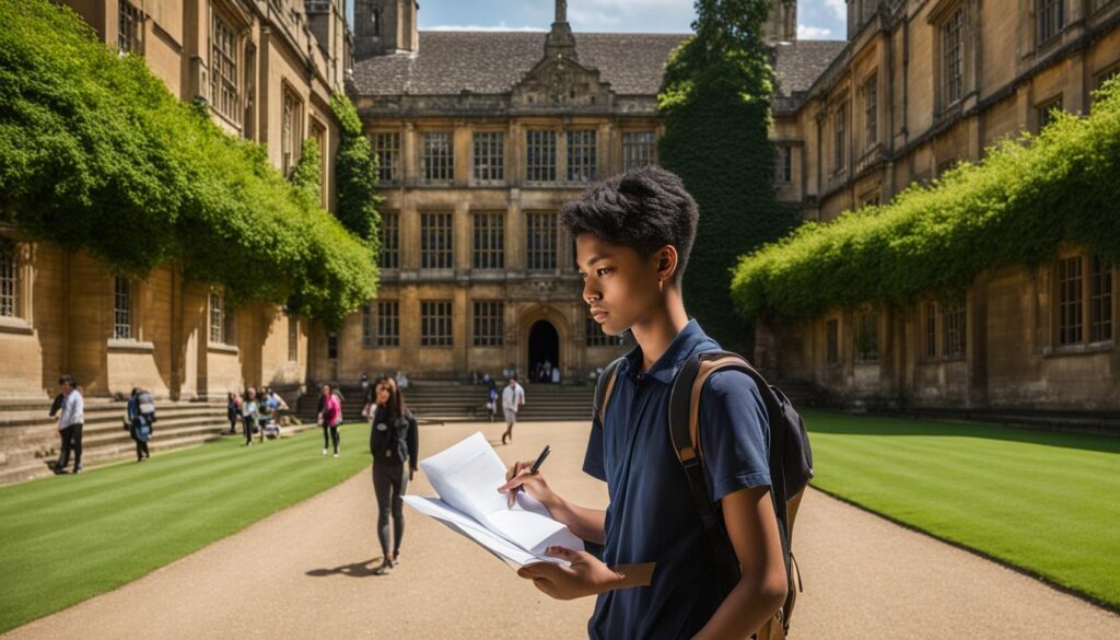 University of Oxford admissions