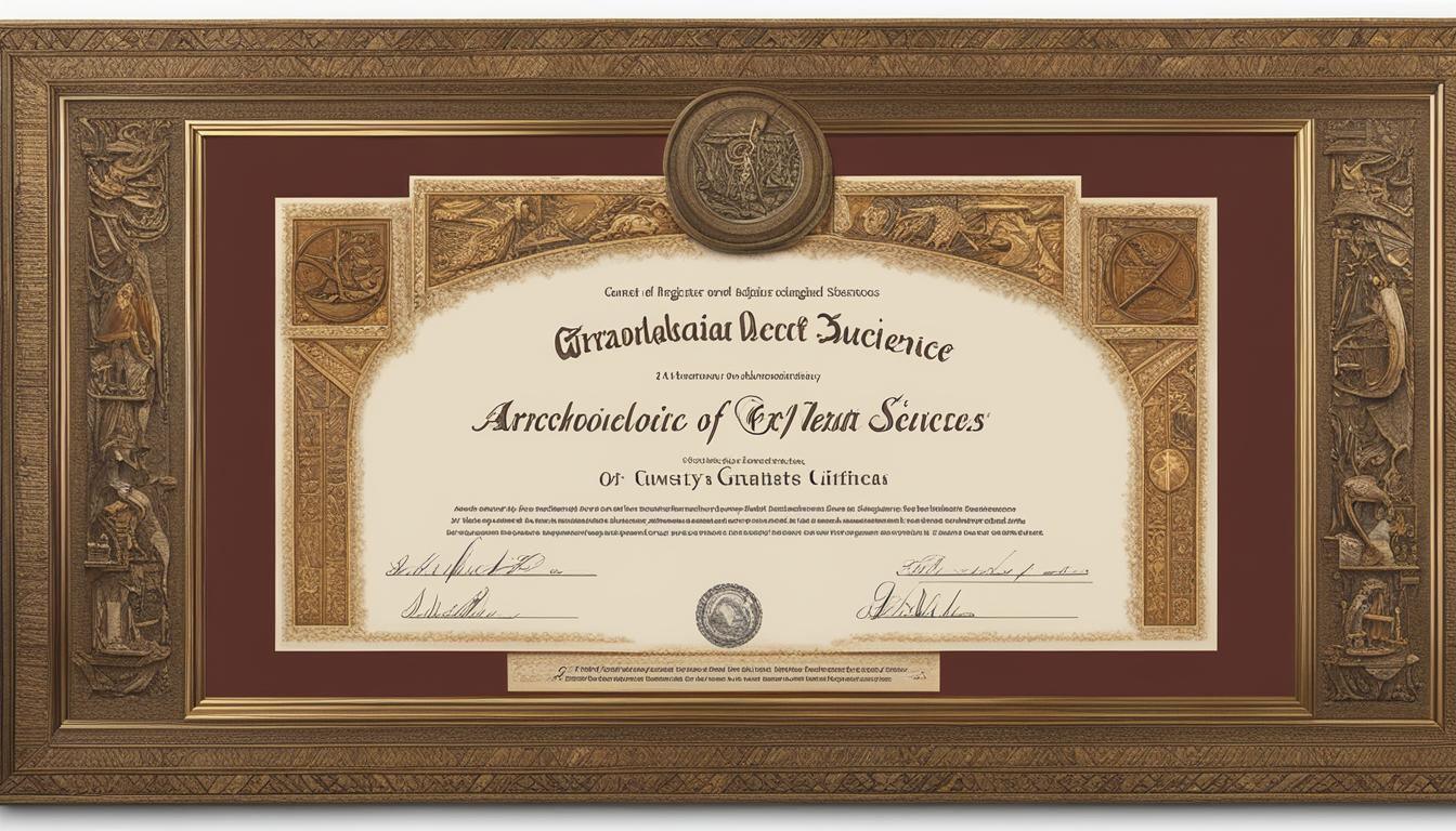 Bachelor of Archaeological Sciences (BAS)