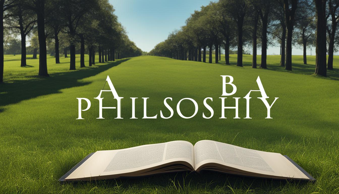 Bachelor of Arts in Philosophy (BA Philosophy)