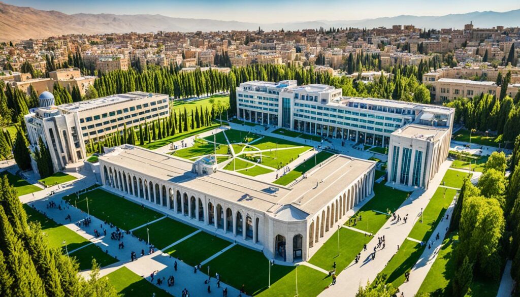 IUST Campus demonstrating the diversity of higher education in Iran