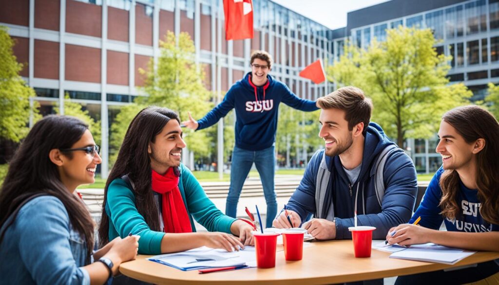 International Students at SBU