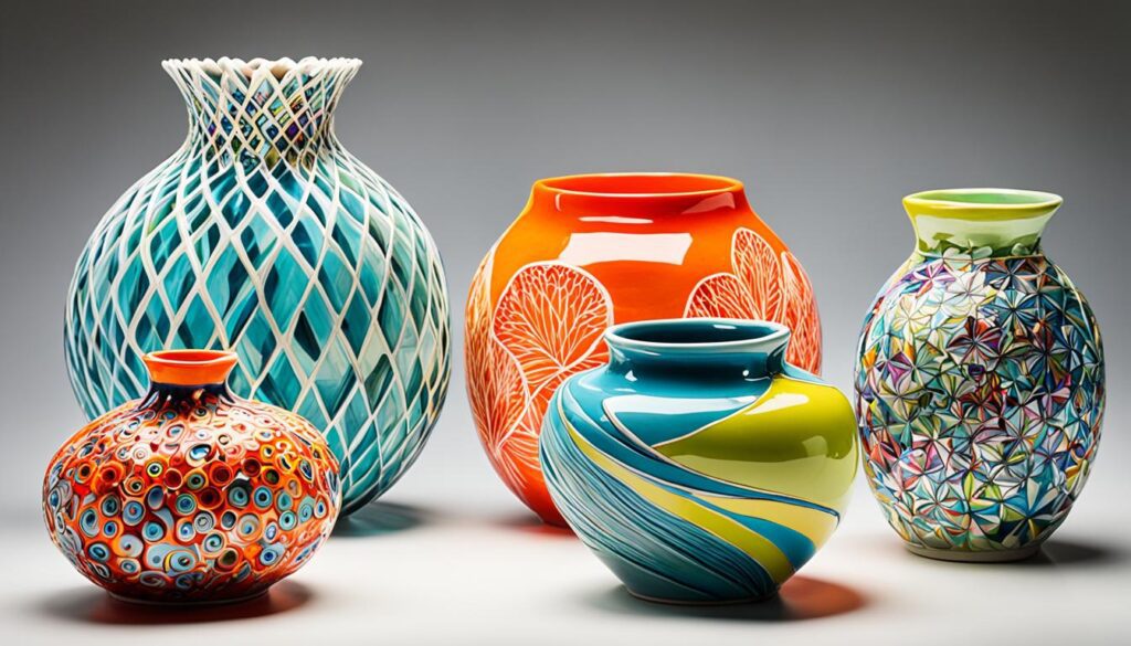 Glass and Ceramic Art student showcase