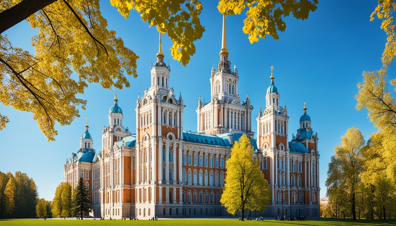 Lomonosov Moscow State University in Russia