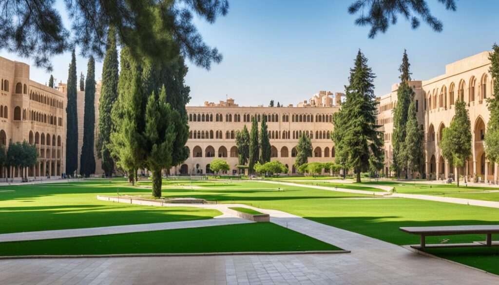 Damascus University campus