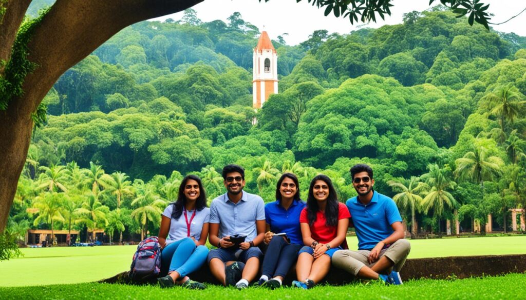 University of Peradeniya in Sri Lanka