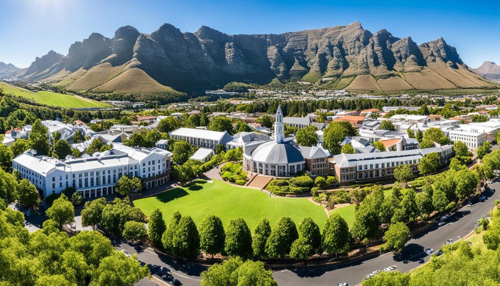 study abroad at Stellenbosch University