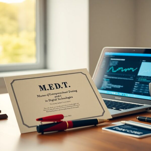 Master of Entrepreneurship in Digital Technologies (M.E.D.T.)
