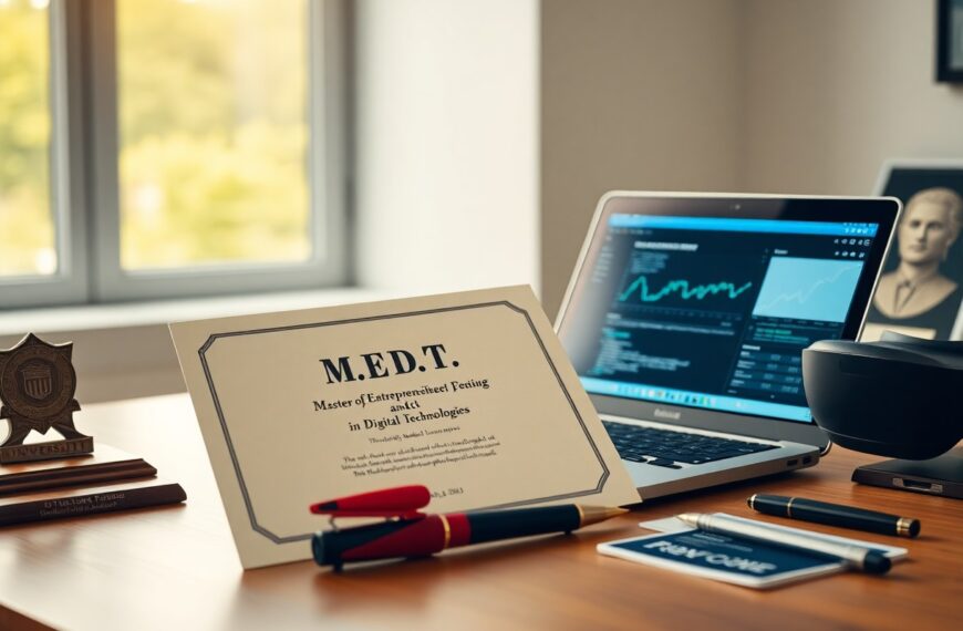 Master of Entrepreneurship in Digital Technologies (M.E.D.T.)